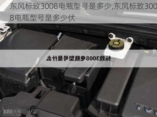 东风标致3008电瓶型号是多少,东风标致3008电瓶型号是多少伏