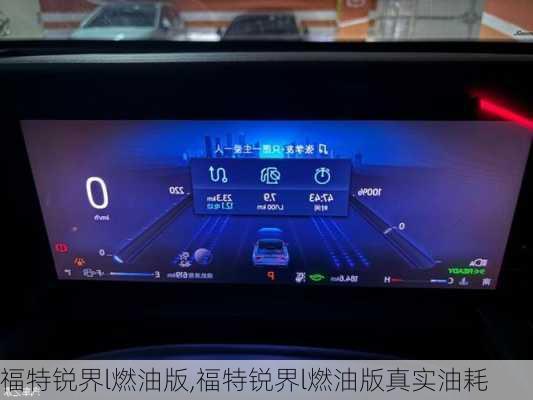 福特锐界l燃油版,福特锐界l燃油版真实油耗