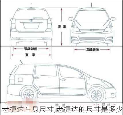 老捷达车身尺寸,老捷达的尺寸是多少