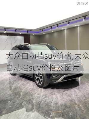 大众自动挡suv价格,大众自动挡suv价格及图片