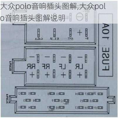 大众polo音响插头图解,大众polo音响插头图解说明