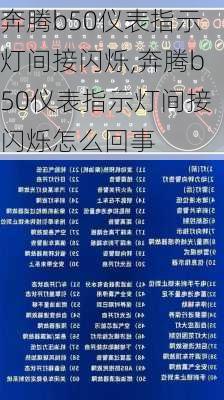 奔腾b50仪表指示灯间接闪烁,奔腾b50仪表指示灯间接闪烁怎么回事