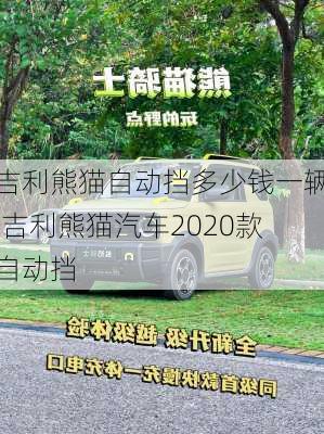 吉利熊猫自动挡多少钱一辆,吉利熊猫汽车2020款自动挡