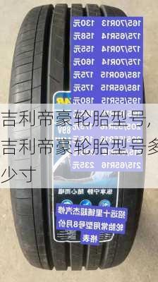 吉利帝豪轮胎型号,吉利帝豪轮胎型号多少寸