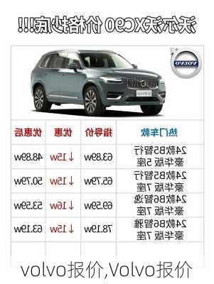 volvo报价,Volvo报价