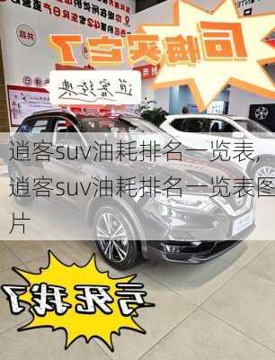 逍客suv油耗排名一览表,逍客suv油耗排名一览表图片